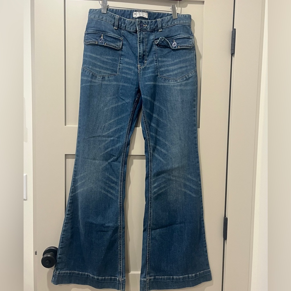 Free People Flare Jeans Sz 30